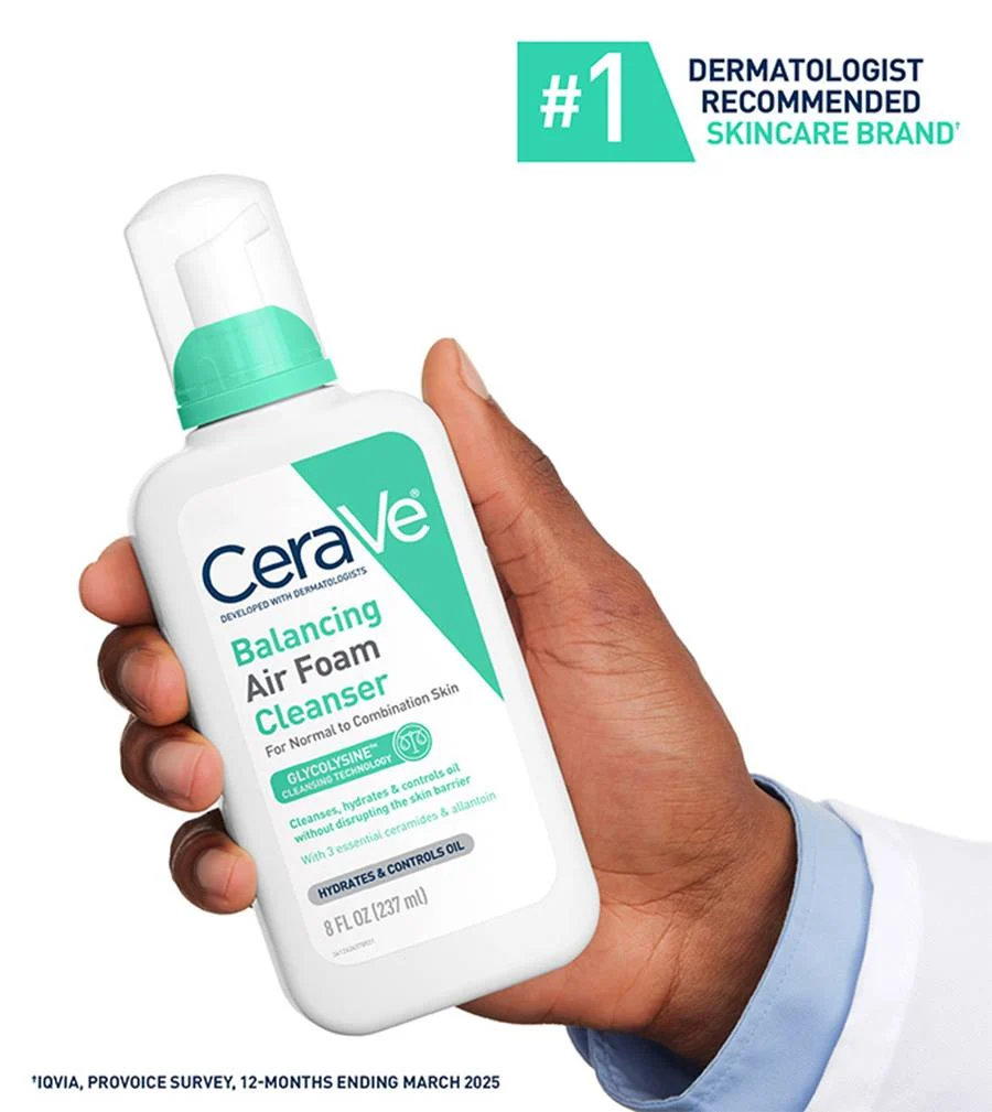 Cerave Balancing Air Foam Facial Cleanser - Image 3
