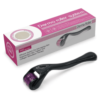 Derma Roller, 540 Needle Cross-Line Derma Roller